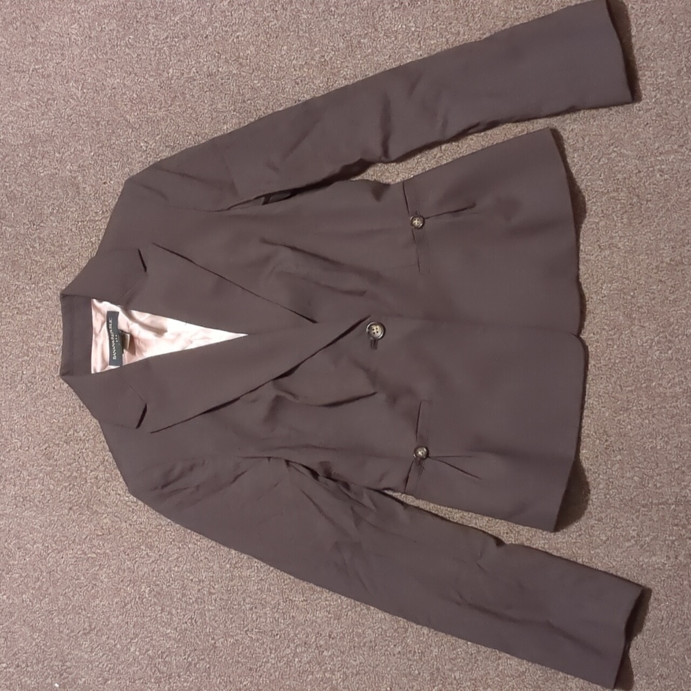 NEW Banana Republic Brown Wool Business Blazer